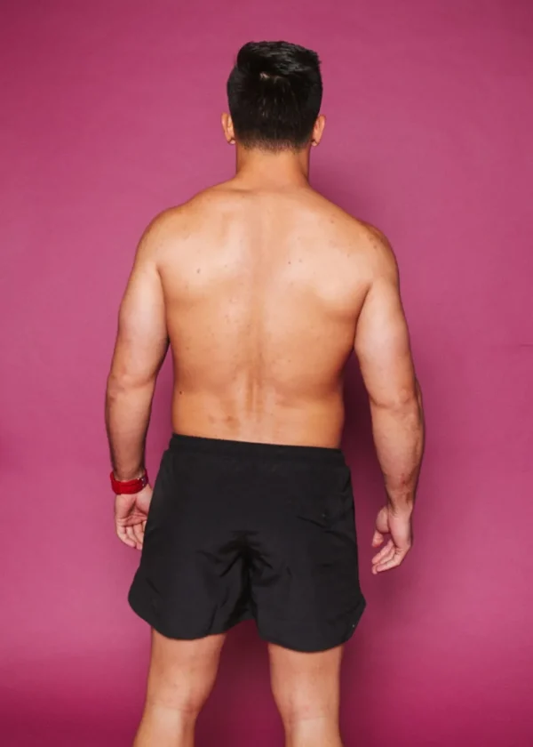 Black | Mens Retro Shorties