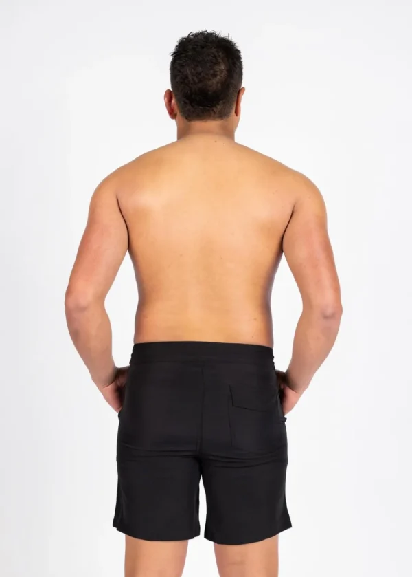 Black | Mens Swim Trunks