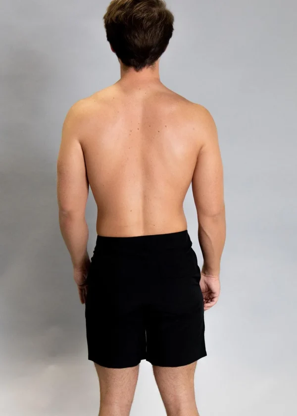 Black | Mens Swim Trunks