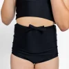 Black | Mini Bow Bottoms