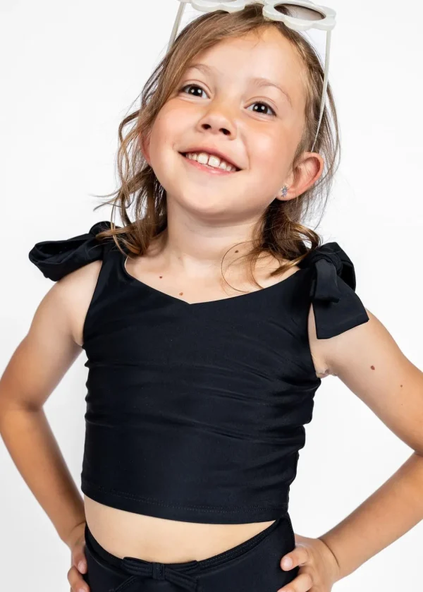 Black | Mini Knot Top