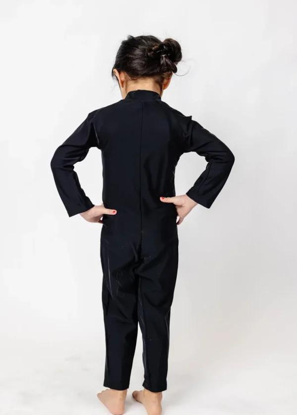 Black | Mini Rashguard One-Piece (Unisex)