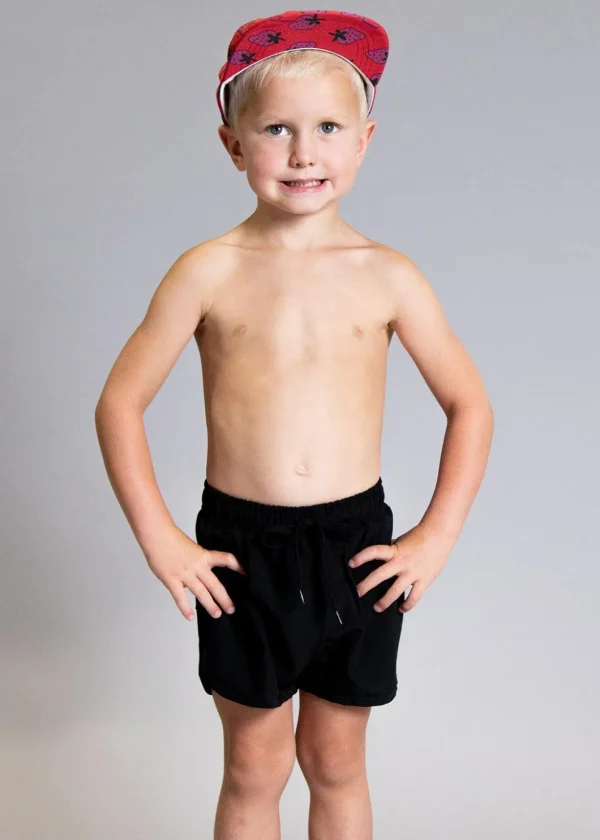 Black | Mini Retro Shorties