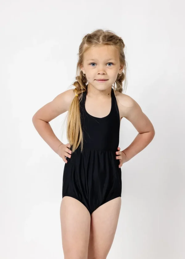 Black | Mini Romper One-Piece