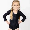 Black | Mini Wrap Top Rashguard