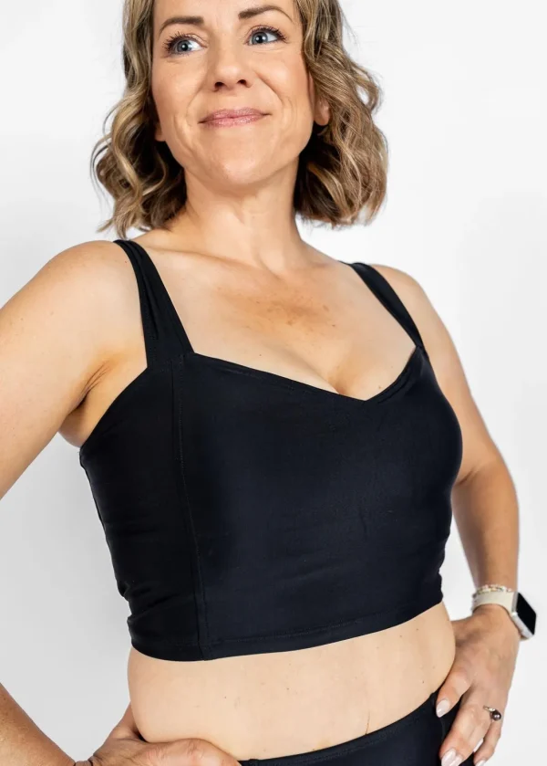 Black | Original Latter-Back Top
