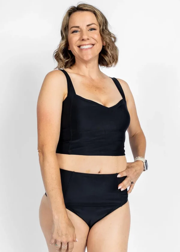 Black | Original Latter-Back Top