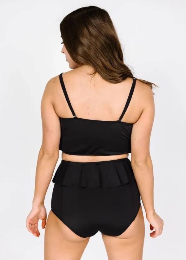Black | Peplum Bottoms