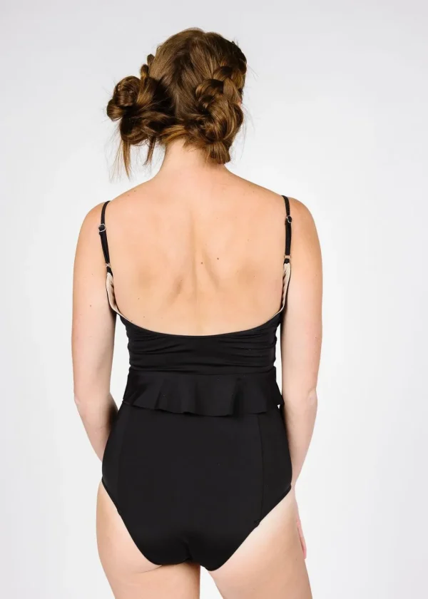 Black | Scoop Back Top