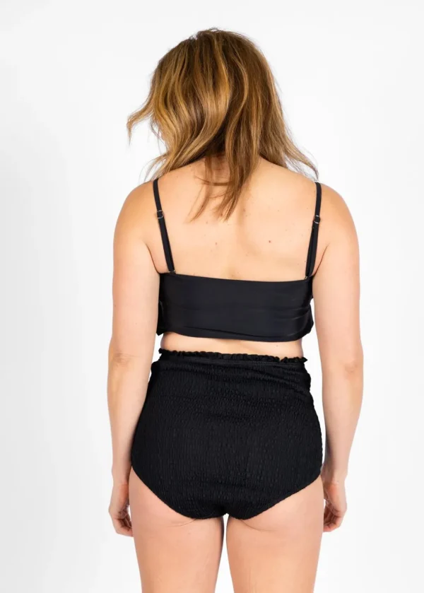 Black | Smocked Bottoms