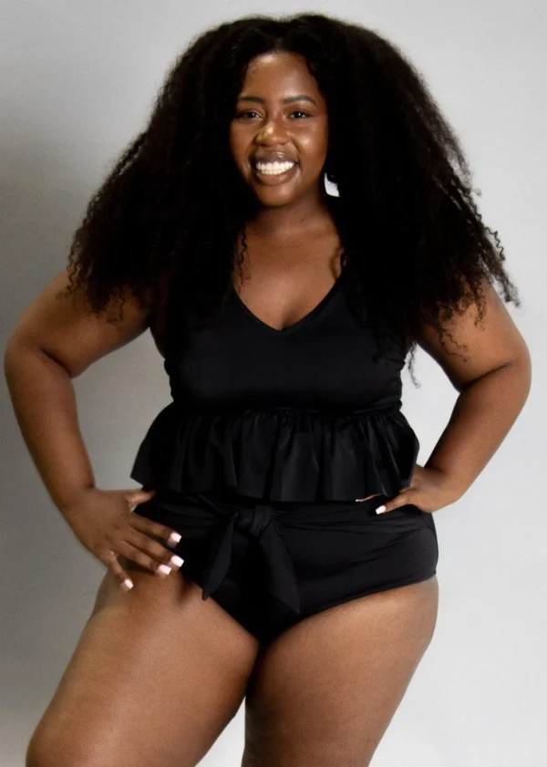 Black | V-Neck Top