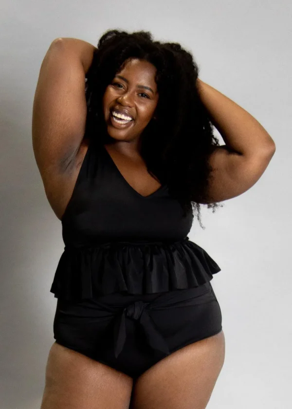Black | V-Neck Top