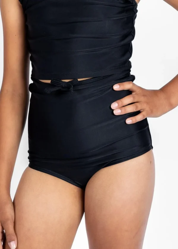 Black | Youth Bow Bottoms