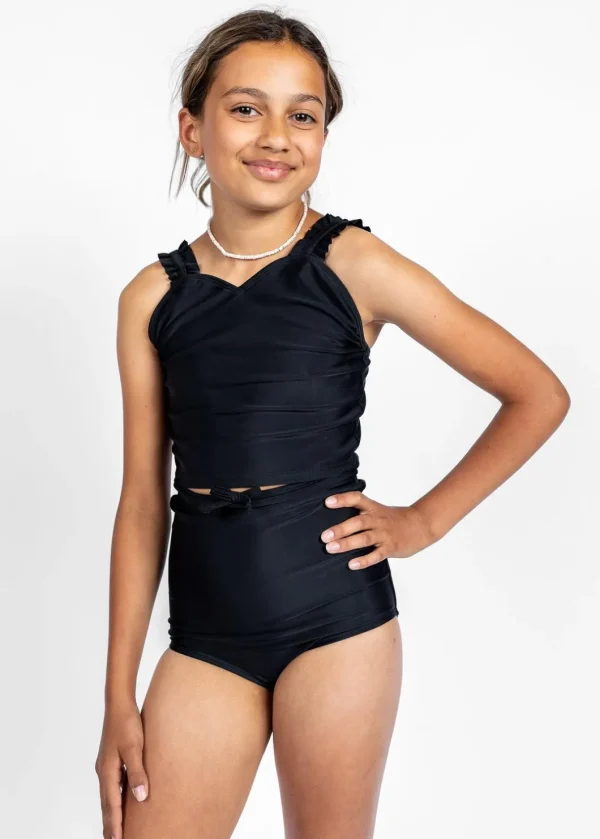 Black | Youth Bow Bottoms