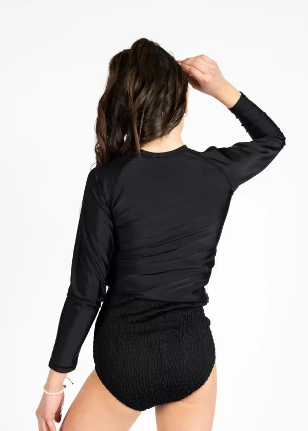 Black | Youth Rashguard Top (Unisex)