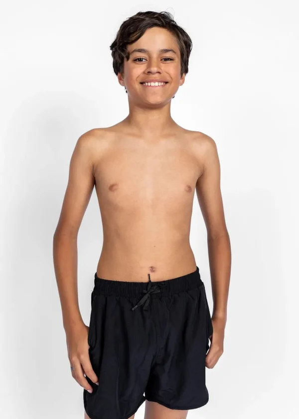 Black | Youth Retro Shorties