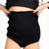 Black | Youth Smocked Bottoms