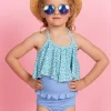 Blue Skies | Mini Mid-Ruffle Bottoms