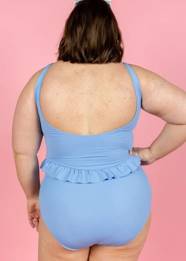 Blue Skies | Skirted One-Piece
