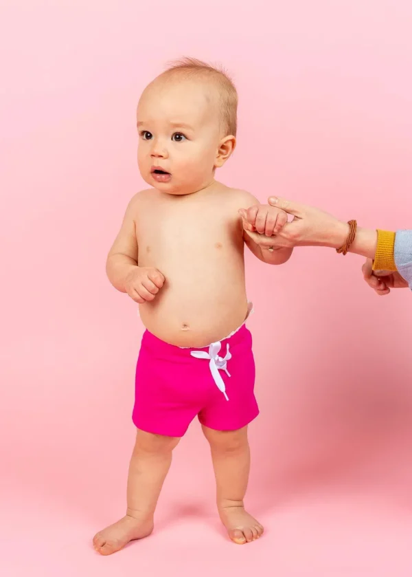 Bold Fuchsia | Baby Euro Shorts