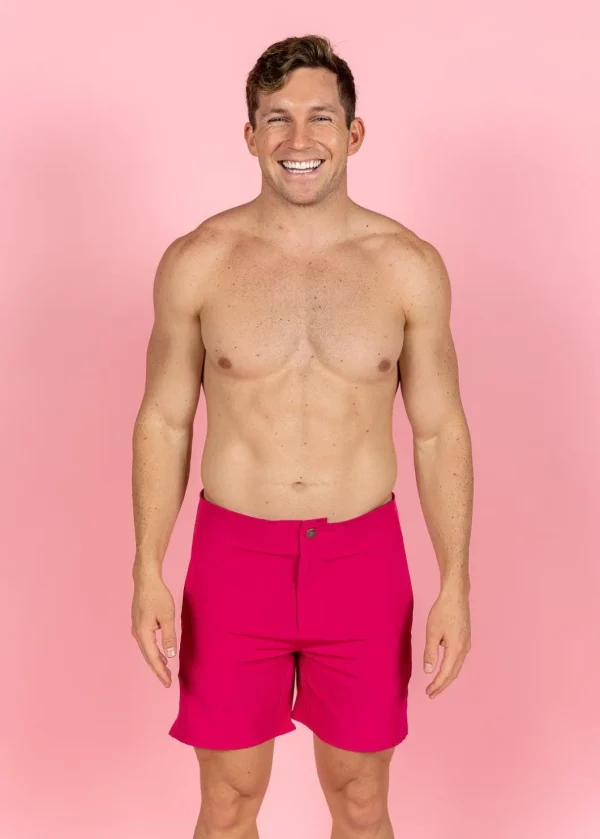 Bold Fuchsia | Mens Boardies