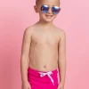 Bold Fuchsia | Mini Euro Shorts
