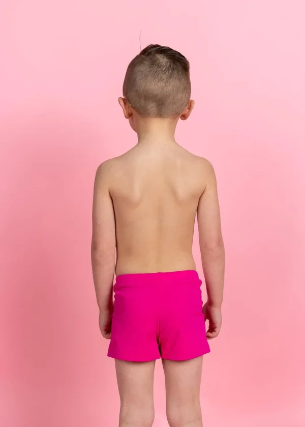 Bold Fuchsia | Mini Euro Shorts