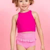 Bold Fuchsia | Mini Racer Back Top