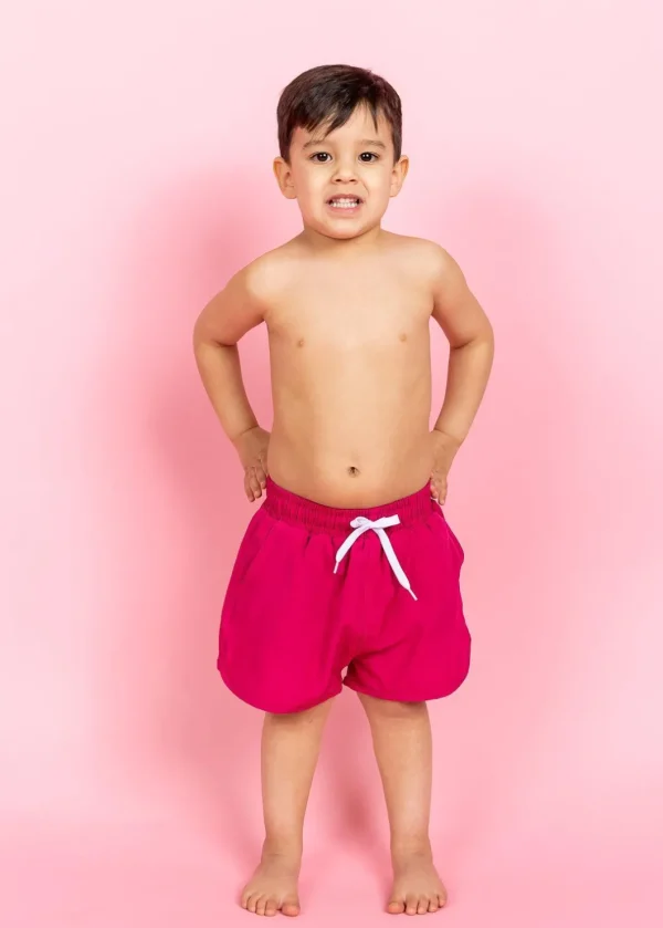 Bold Fuchsia | Mini Retro Shorties
