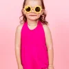 Bold Fuchsia | Mini Romper One-Piece