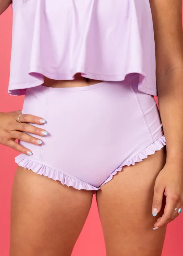 Bright Lilac | All Ruffled Up Bottoms