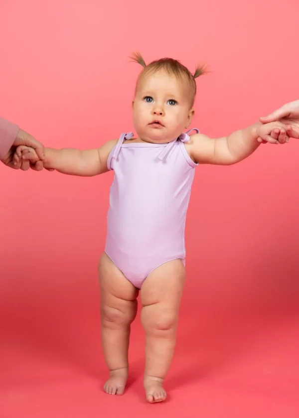 Bright Lilac | Baby Simply One-Piece
