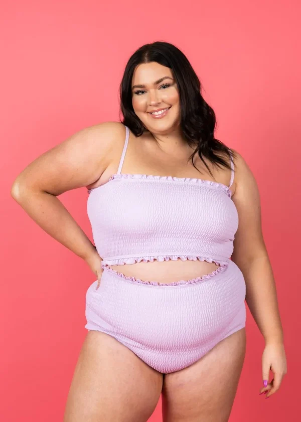 Bright Lilac | Bandeau Top