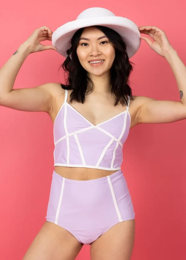 Bright Lilac | Lined Up Bottoms