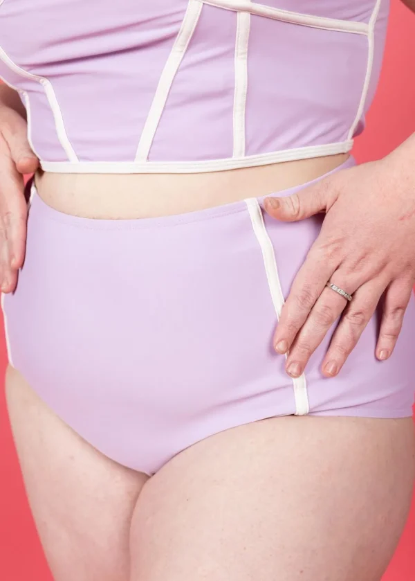 Bright Lilac | Lined Up Bottoms