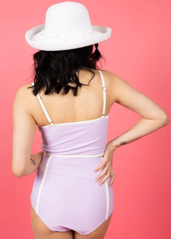 Bright Lilac | Lined Up Top