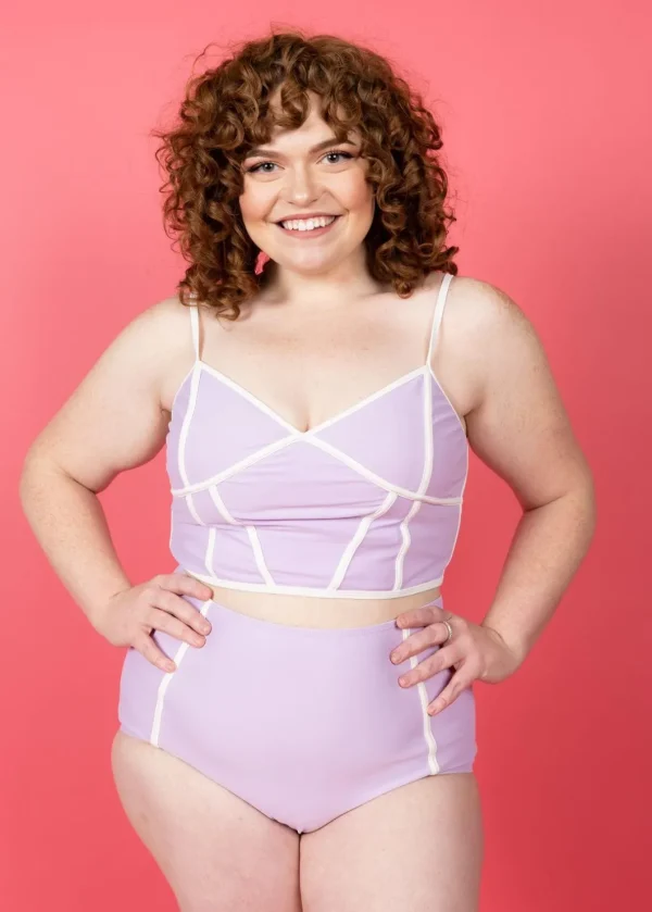 Bright Lilac | Lined Up Top