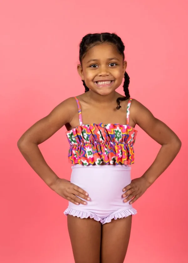 Bright Lilac | Mini All Ruffled Up Bottoms