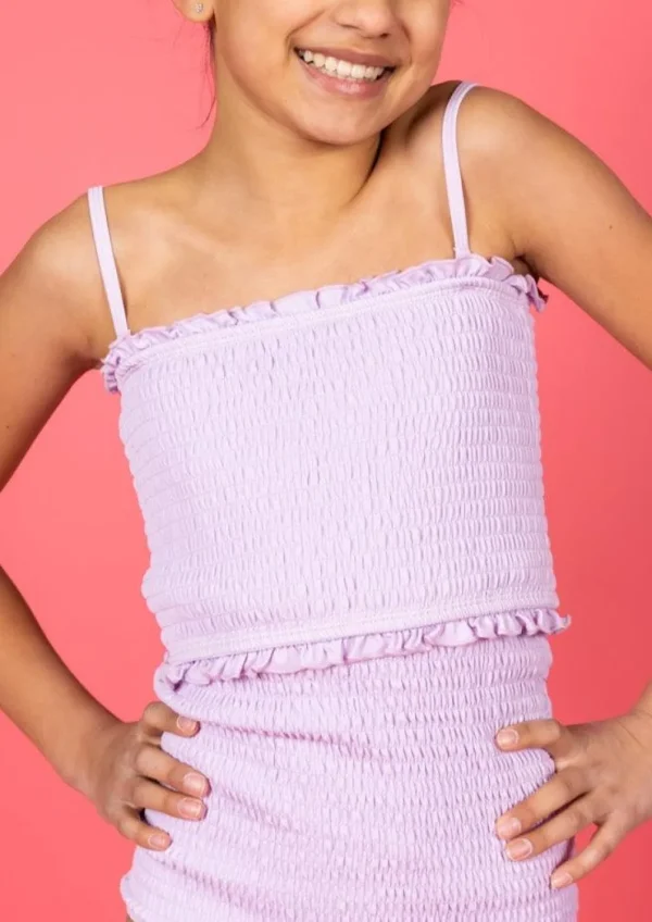Bright Lilac | Mini Bandeau Top