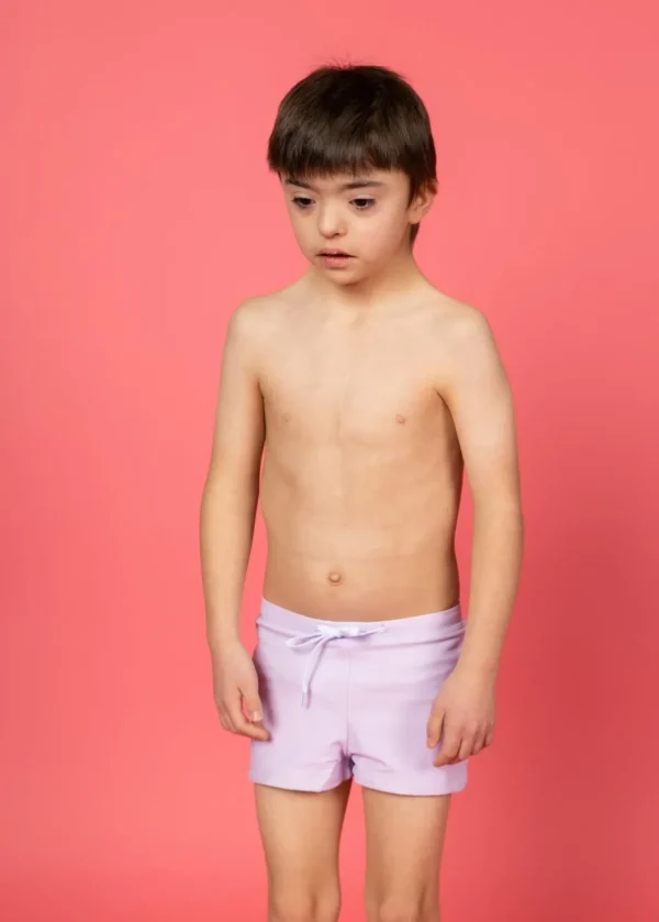 Bright Lilac | Mini Euro Shorts