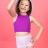 Bright Lilac | Mini High-Waisted Bottoms