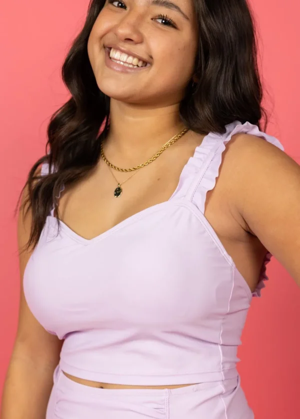 Bright Lilac | Ripple Top