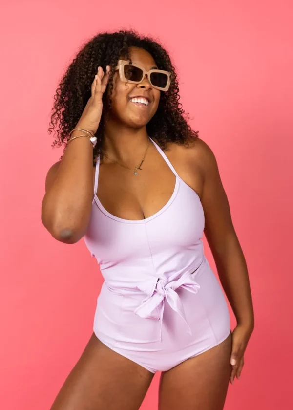 Bright Lilac | Tied-Up Top