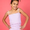 Bright Lilac | Youth Bandeau Top