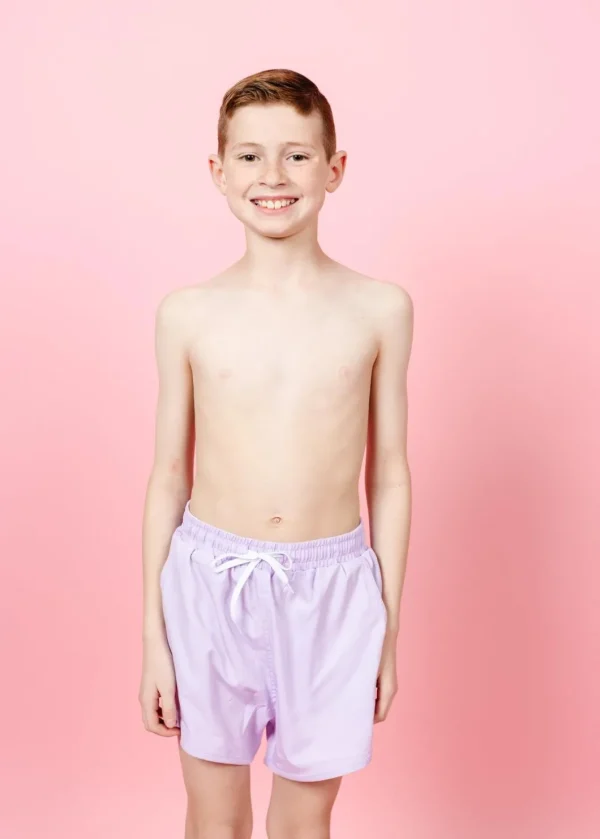 Bright Lilac | Youth Retro Shorties