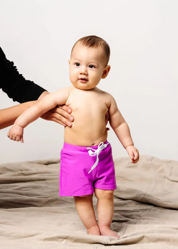 Brilliant Violet | Baby Euro Shorts