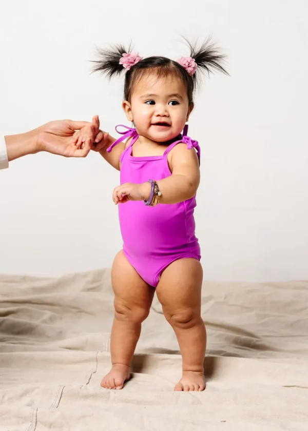 Brilliant Violet | Baby Simply One-Piece