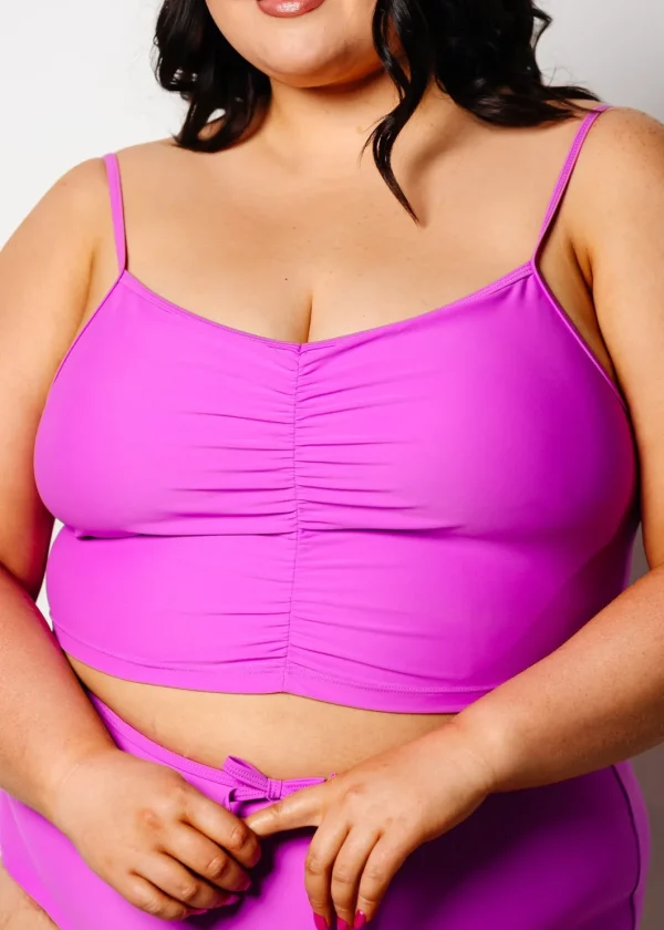 Brilliant Violet | Centered Top
