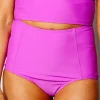 Brilliant Violet | High-Waisted Bottoms