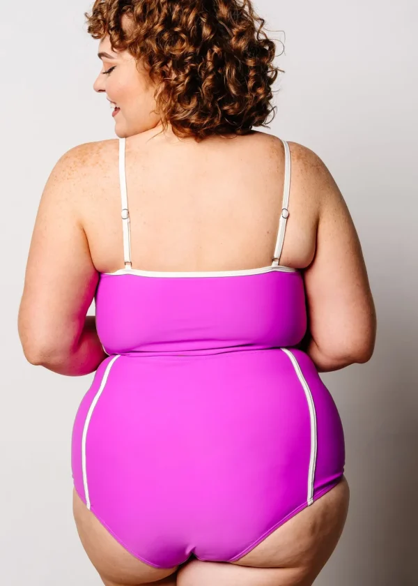 Brilliant Violet | Lined Up Top